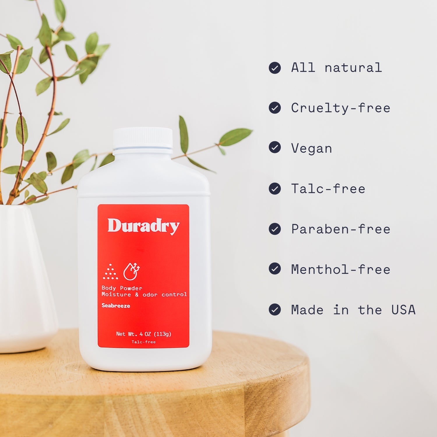 Duradry: Body Powder