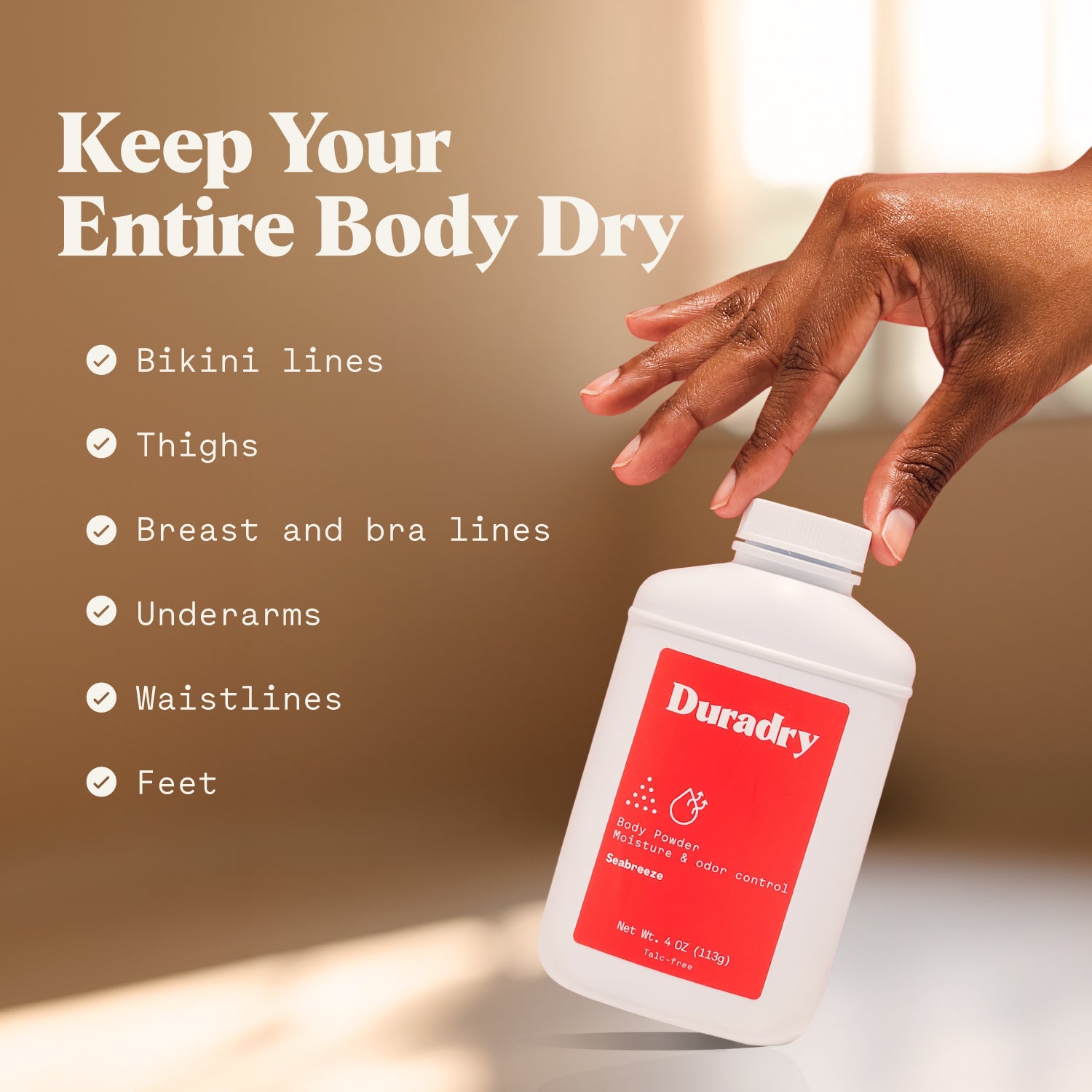 Duradry: Body Powder