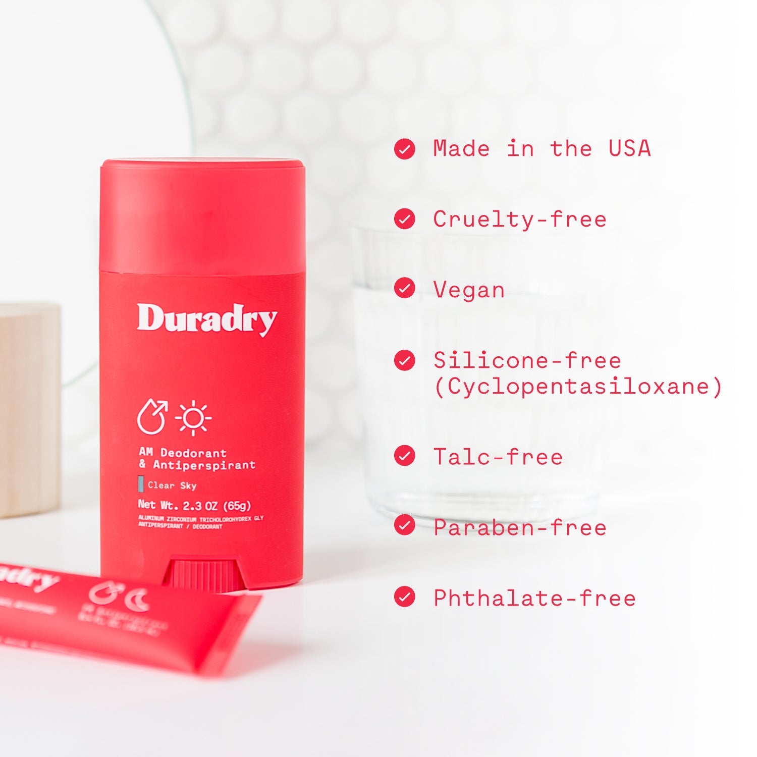 Duradry: Antiperspirant Deodorant Stick