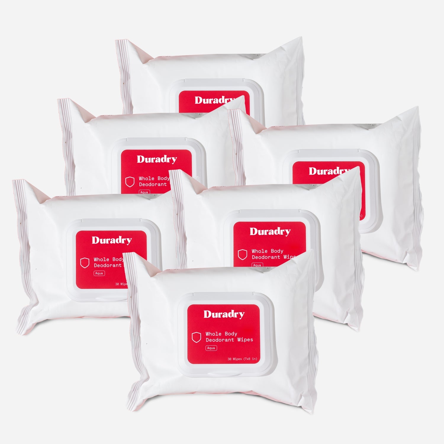 Duradry: Whole Body Deodorant Wipes