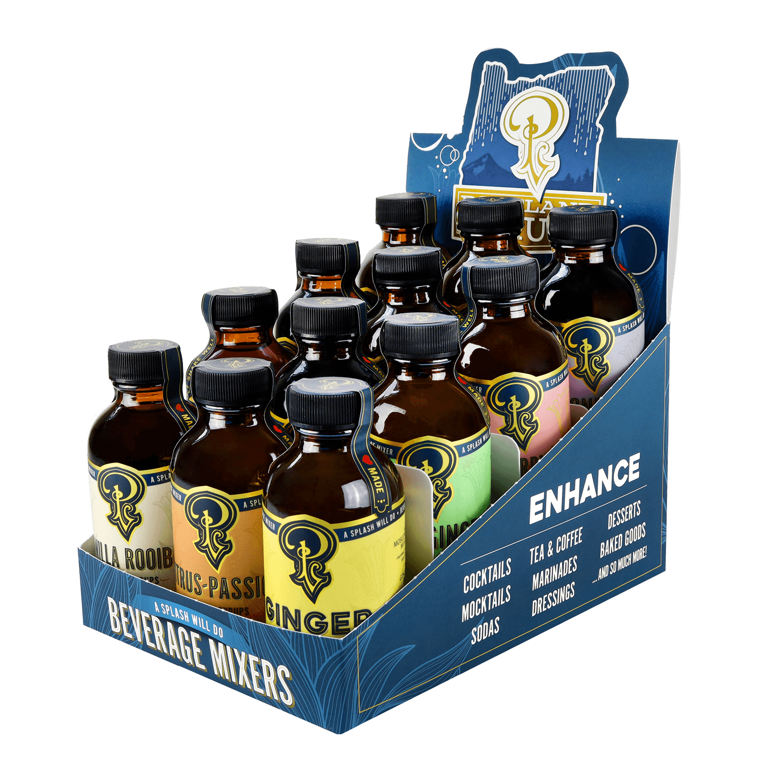 Portland Soda Works: 12-Pack Sampler Set