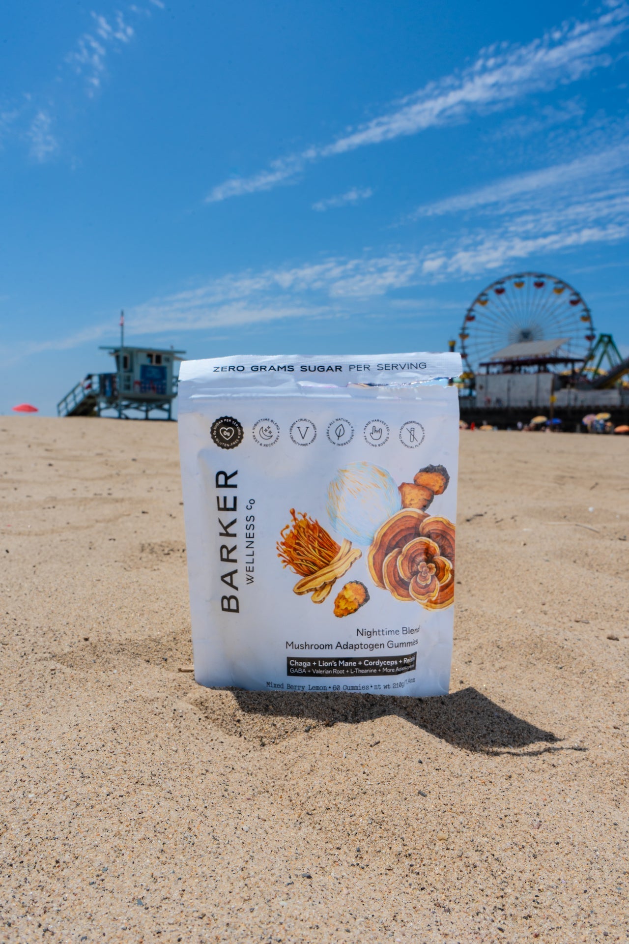 Barker Wellness: Mushroom Adaptogen Gummies - Nighttime