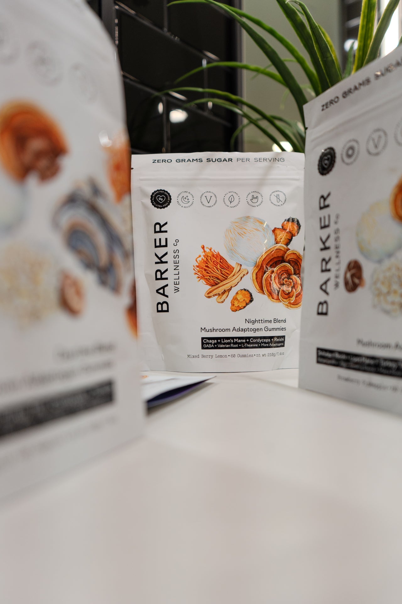 Barker Wellness: Mushroom Adaptogen Gummies - Nighttime