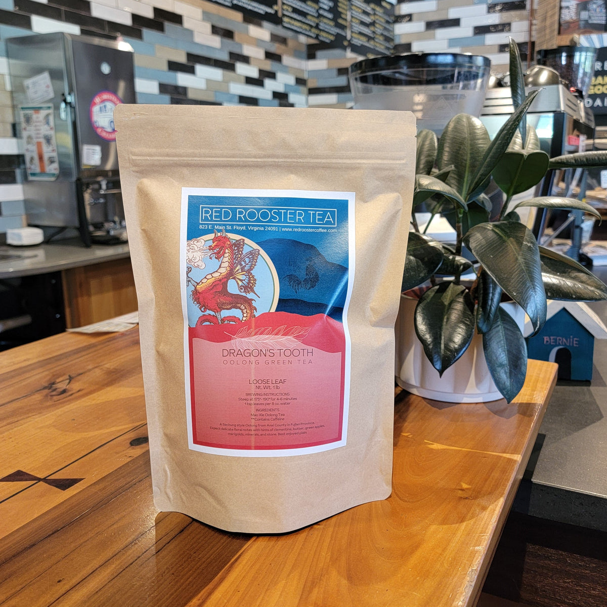 Red Rooster Coffee: Dragon's Tooth Oolong