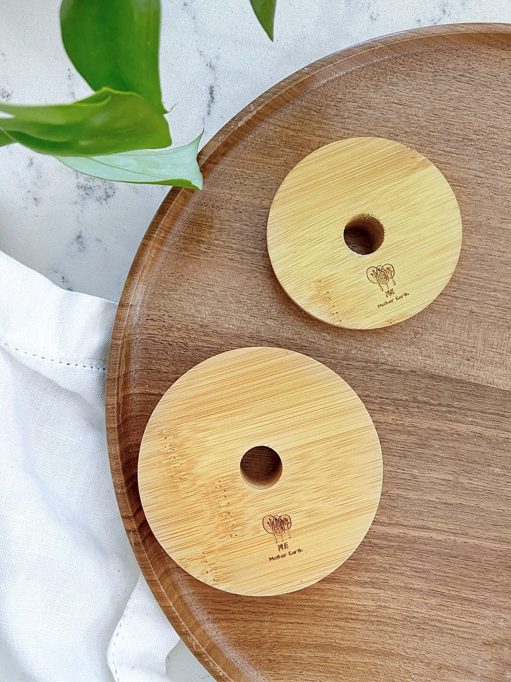 Me Mother Earth: Bamboo Mason Jar Lids
