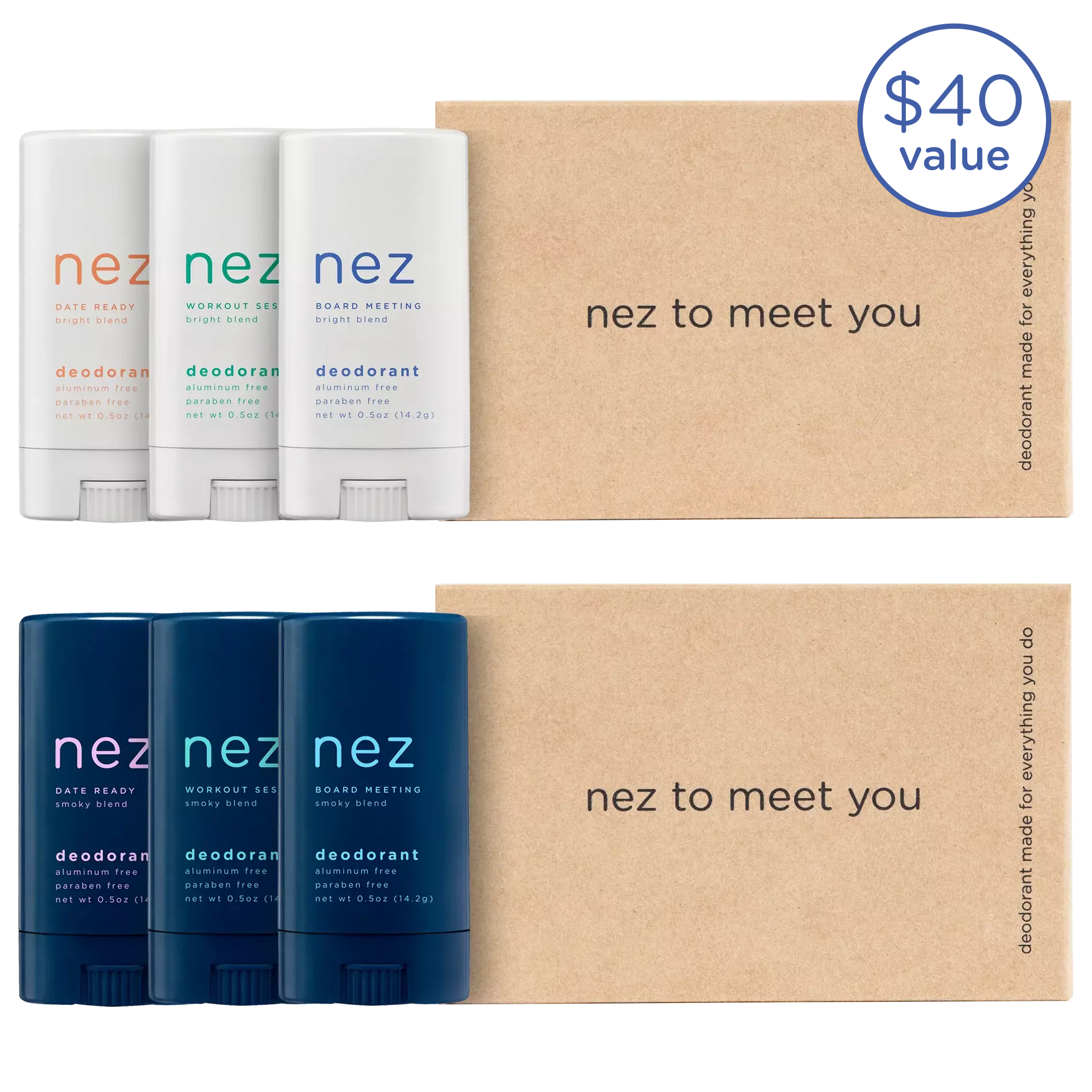 Nezcare: MINI 6-PACK DEODORANT COLLECTION