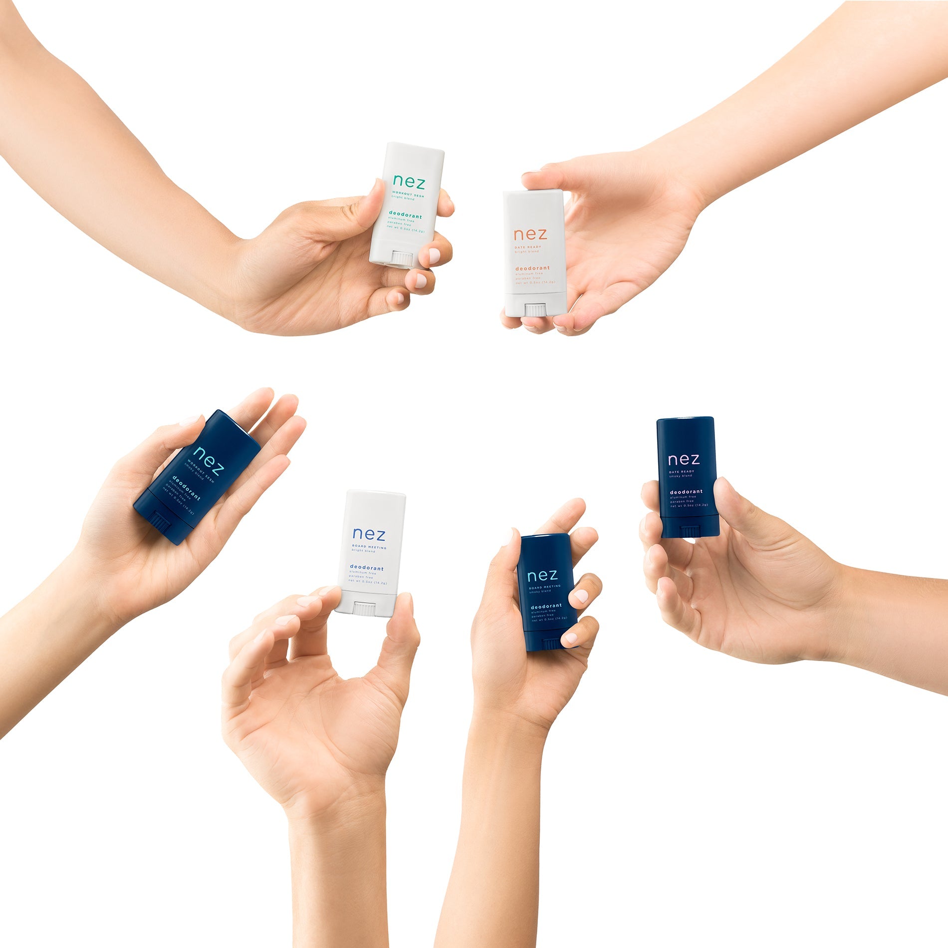 Nezcare: MINI 6-PACK DEODORANT COLLECTION