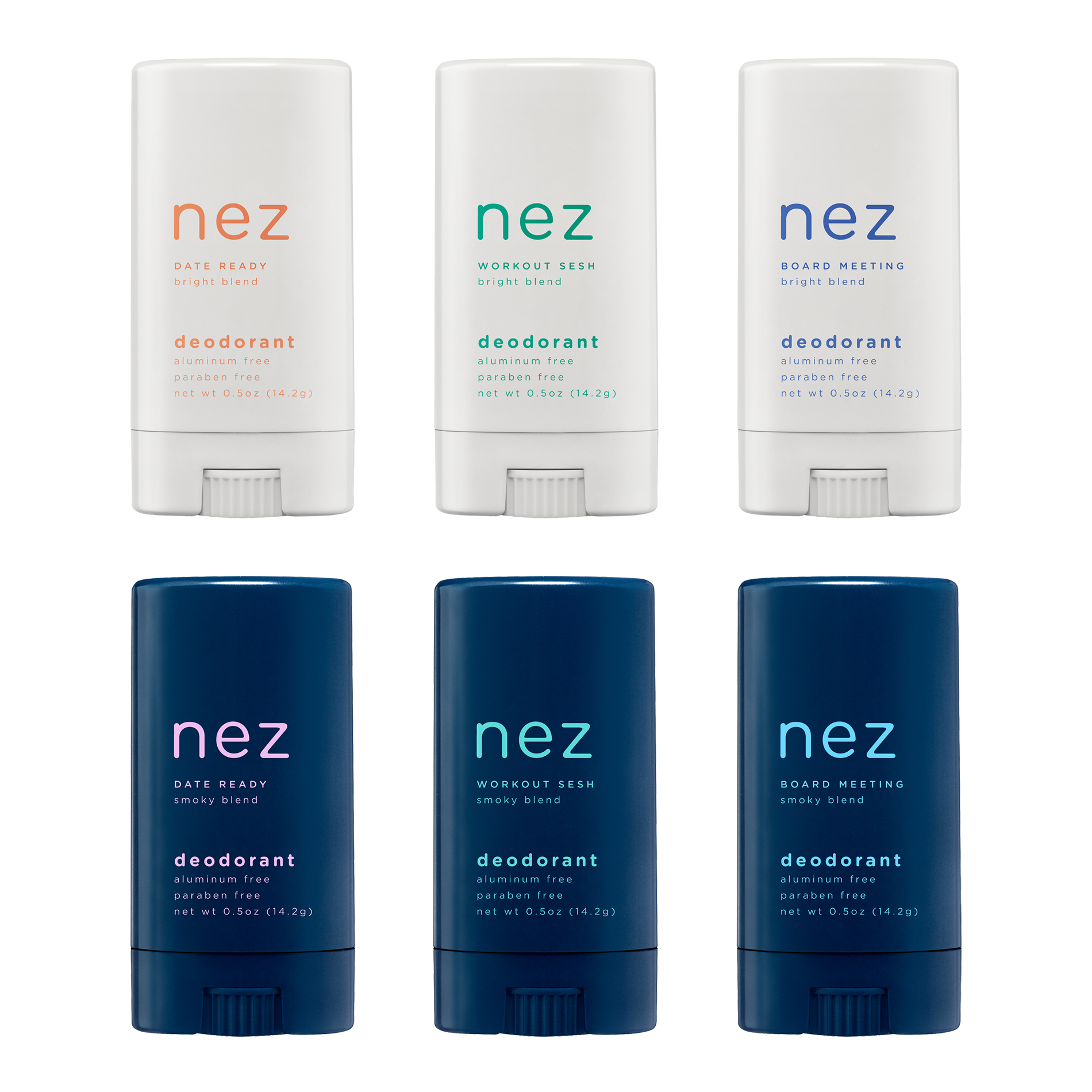 Nezcare: MINI 6-PACK DEODORANT COLLECTION