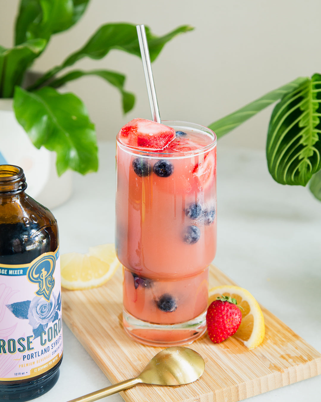 Portland Syrups: Rose Cordial Syrup two-pack
