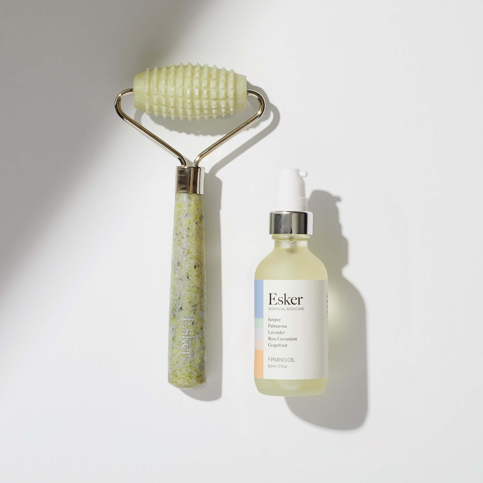 Esker: Allover Roller + Firming Oil Duo