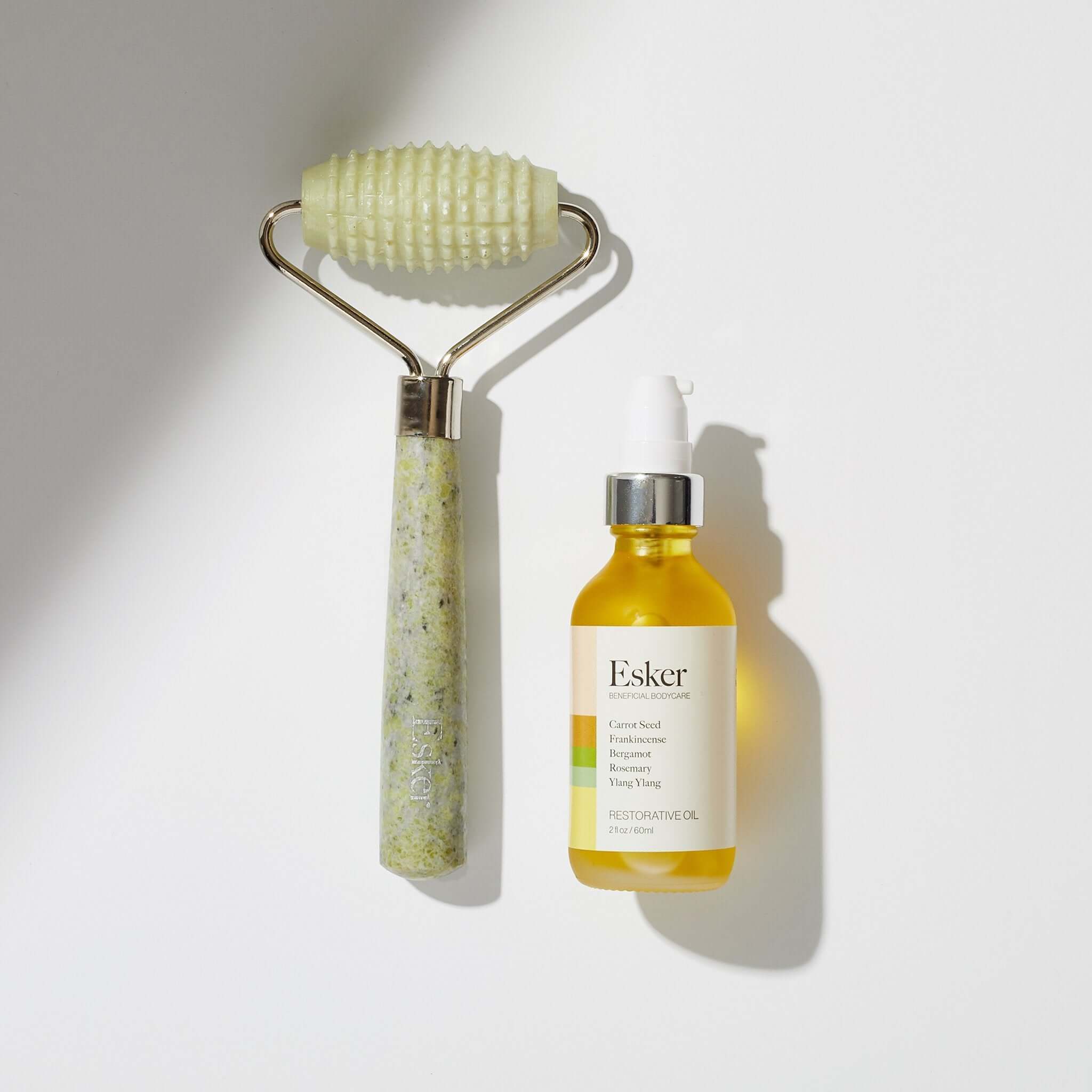 Esker: Allover Roller + Restorative Oil Duo