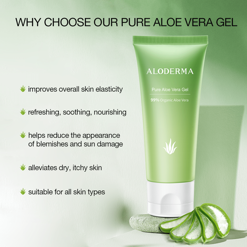 ALODERMA: Pure Aloe Vera Gel - 114g