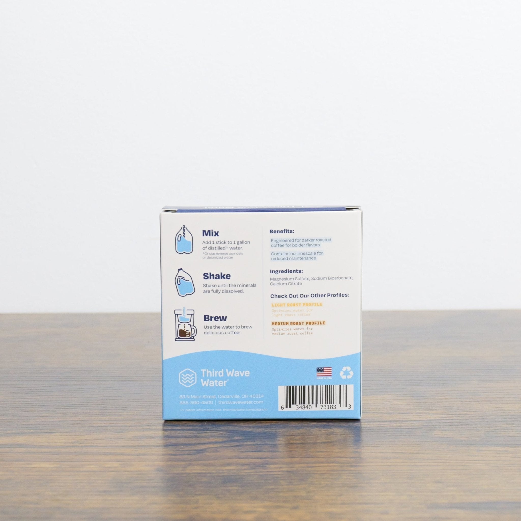 Third Wave Water: Dark Roast Profile