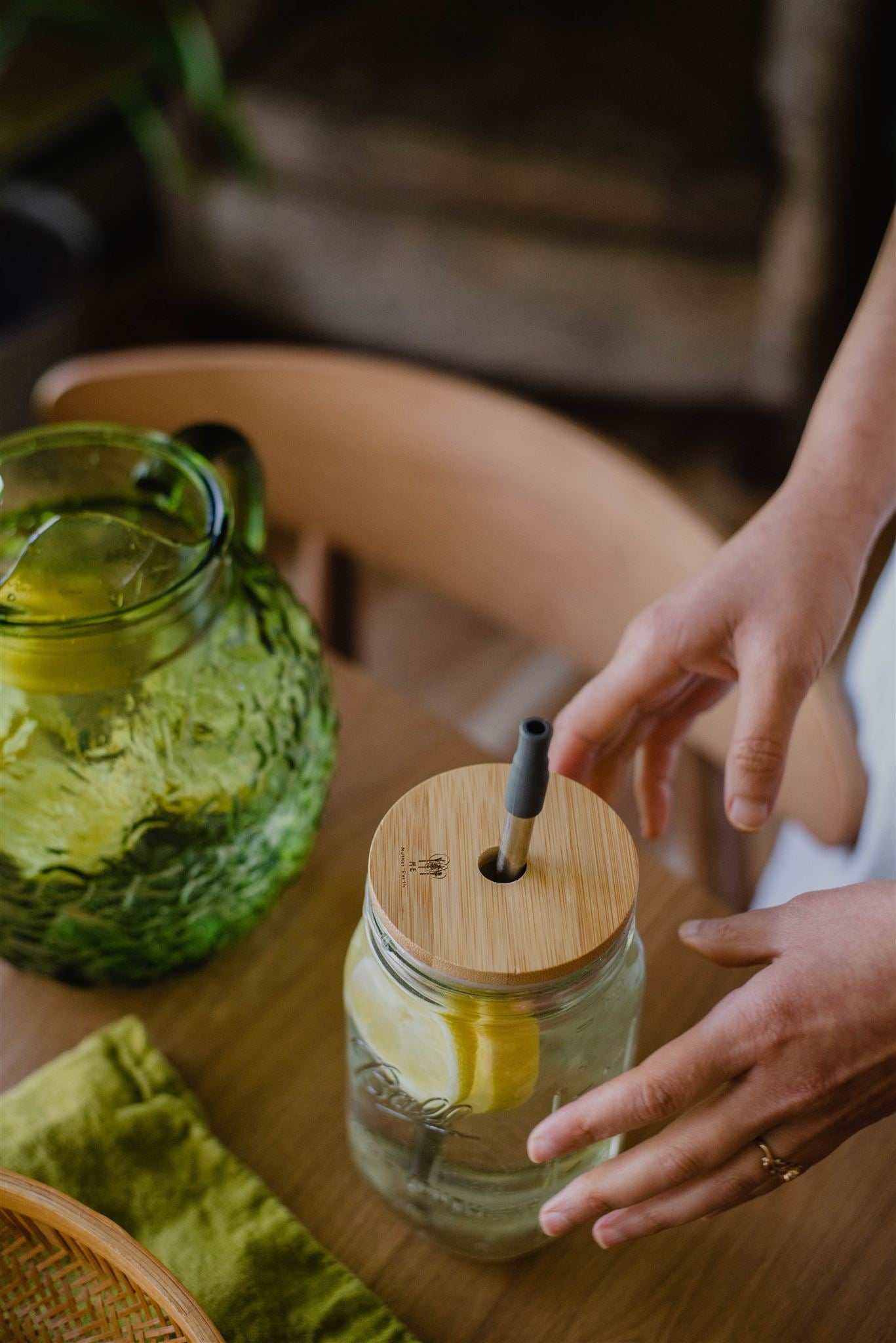 Me Mother Earth: Bamboo Mason Jar Lids