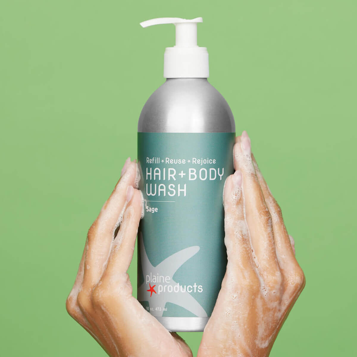 Plaine Products: Hair + Body Wash 2:1