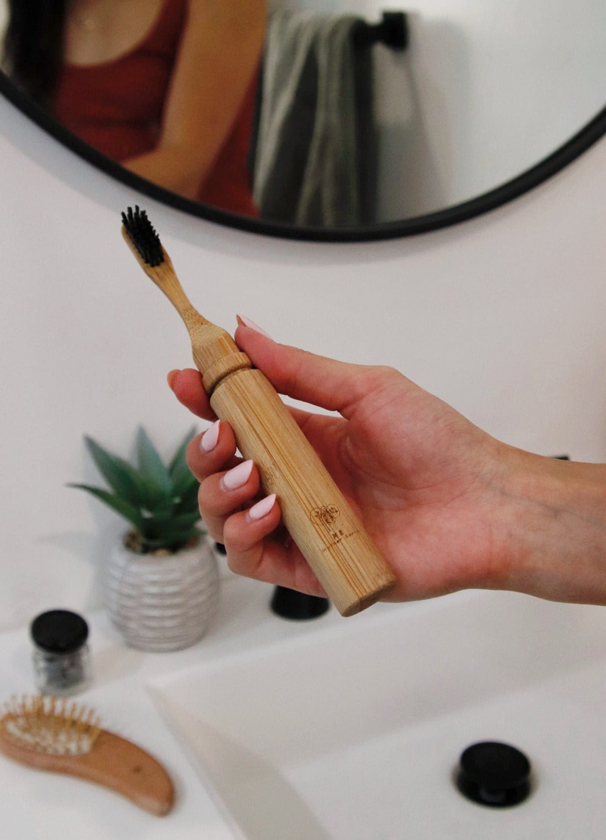 me.motherearth: Me Mother Earth: All-in-One Bamboo Travel Toothbrush