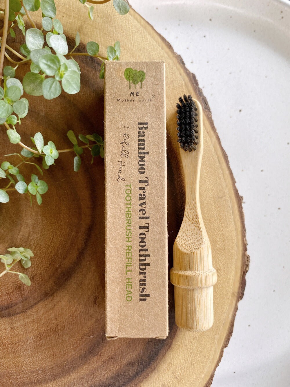 me.motherearth: Me Mother Earth: All-in-One Bamboo Travel Toothbrush