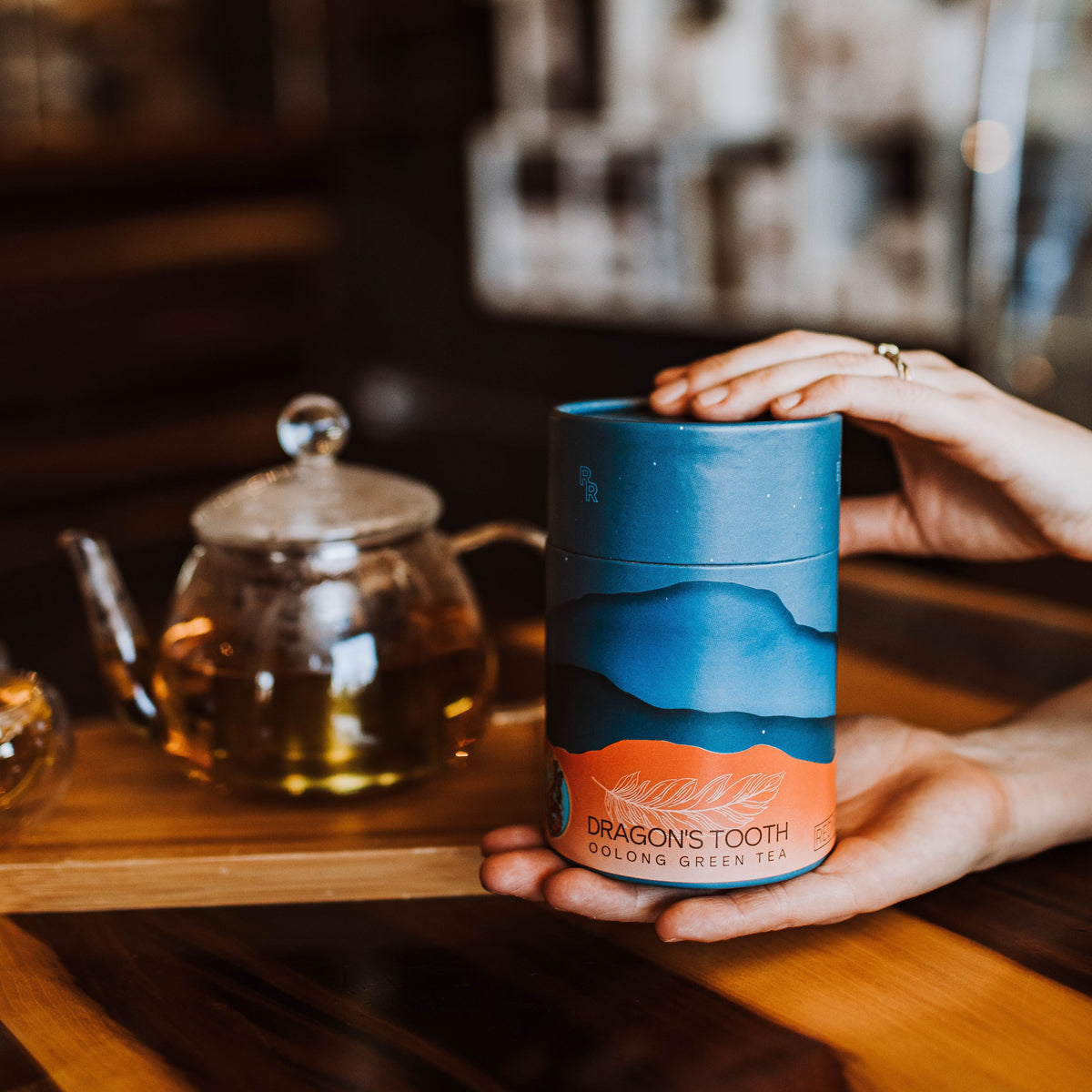 Red Rooster Coffee: Dragon's Tooth Oolong