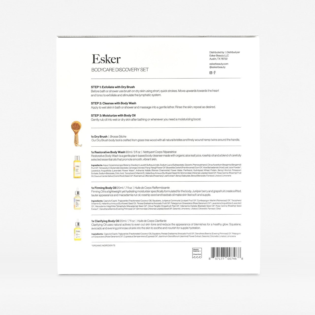 Esker: Bodycare Discovery Set
