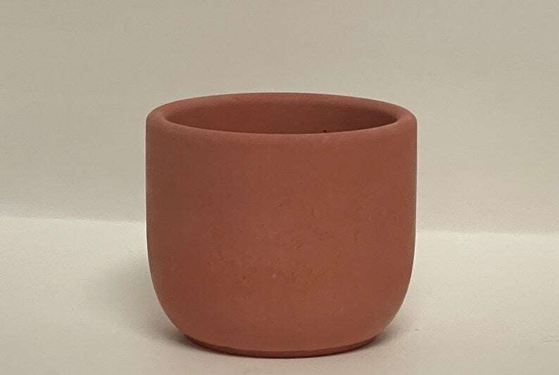 LuLu & Oliver: Signature Concrete Candle - Tulip (small) Handpainted Concrete Candle