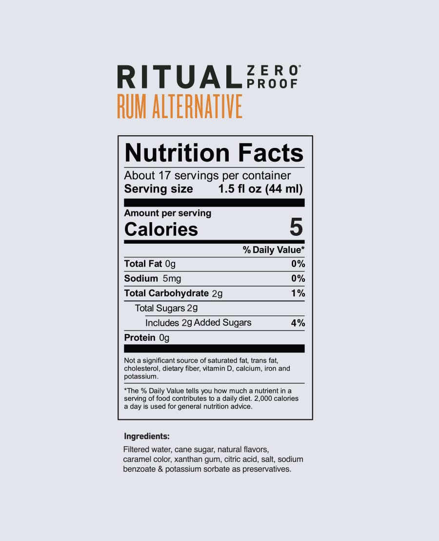 Ritual: Rum Alternative