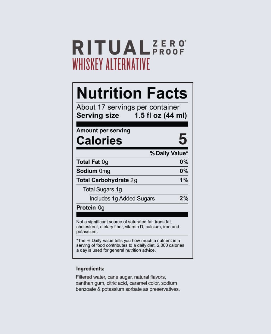 Ritual: Whiskey Alternative